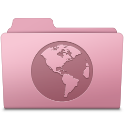 Sites Folder Sakura Icon 256x256 png